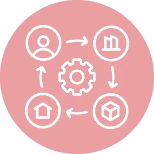 Suppliers and business partners icon